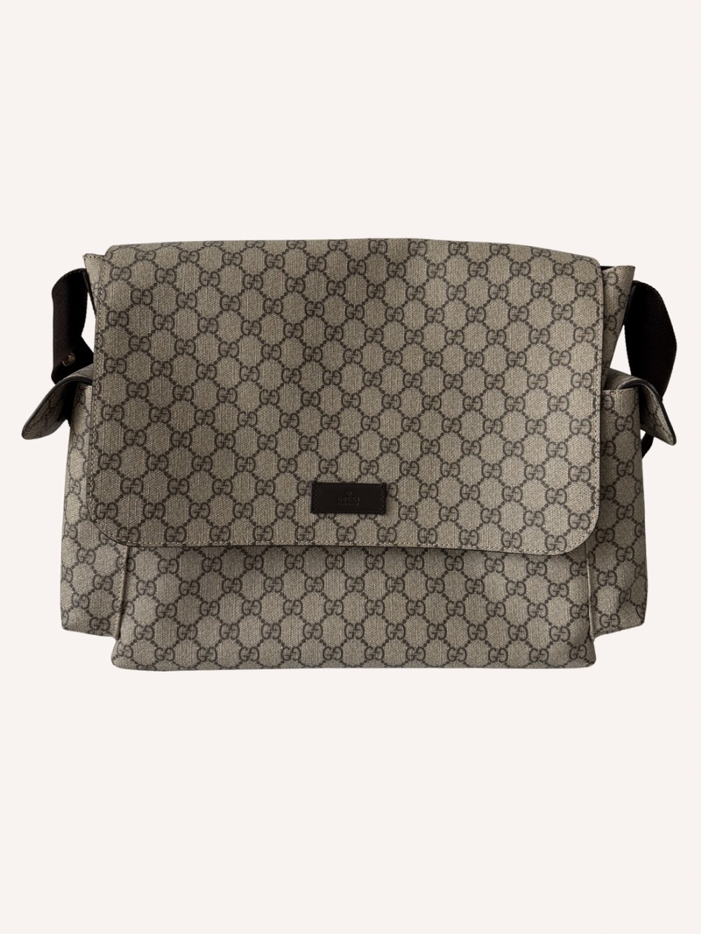 Gucci Large GG Supreme Diaper / Changing Bag - Like New!